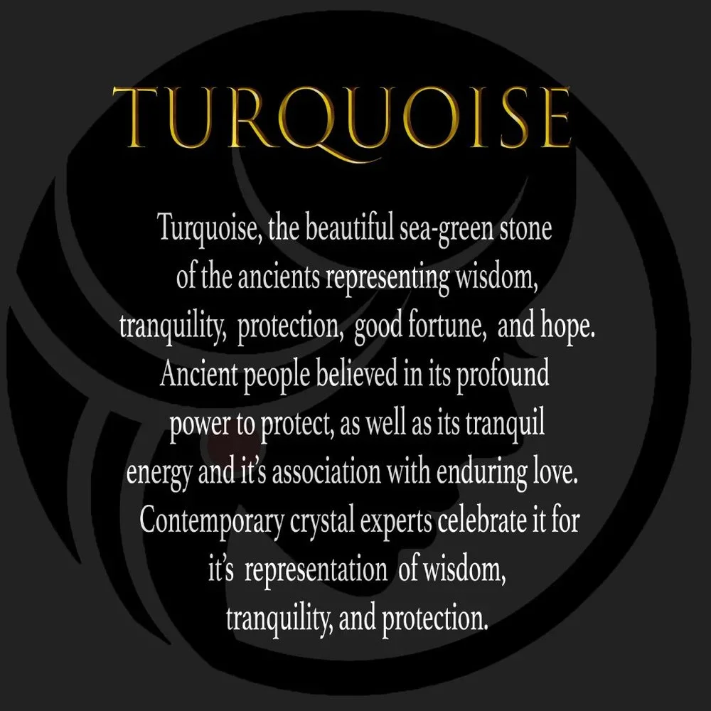 Duo color necklace with Genuine Turquoise and onyx. - Picture 4 of 9